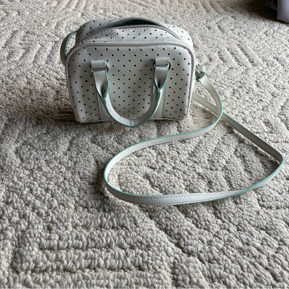 Justice Mini Crossbody Tote Bag